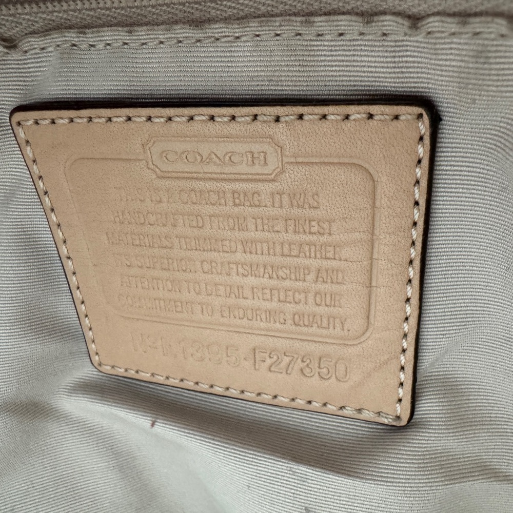 Coach Signature Tote Bag - Picture 4 of 8